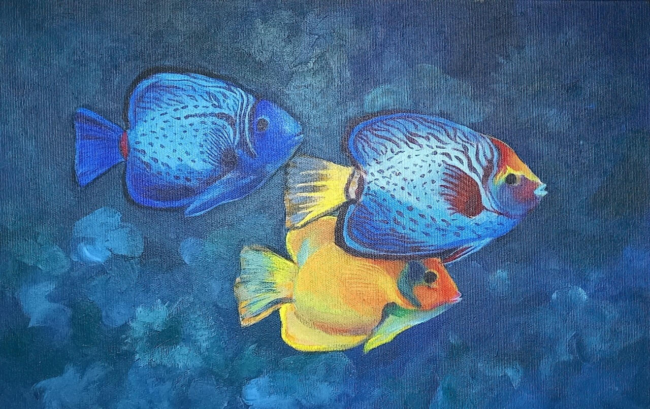 Carton entoilé 30*40cm